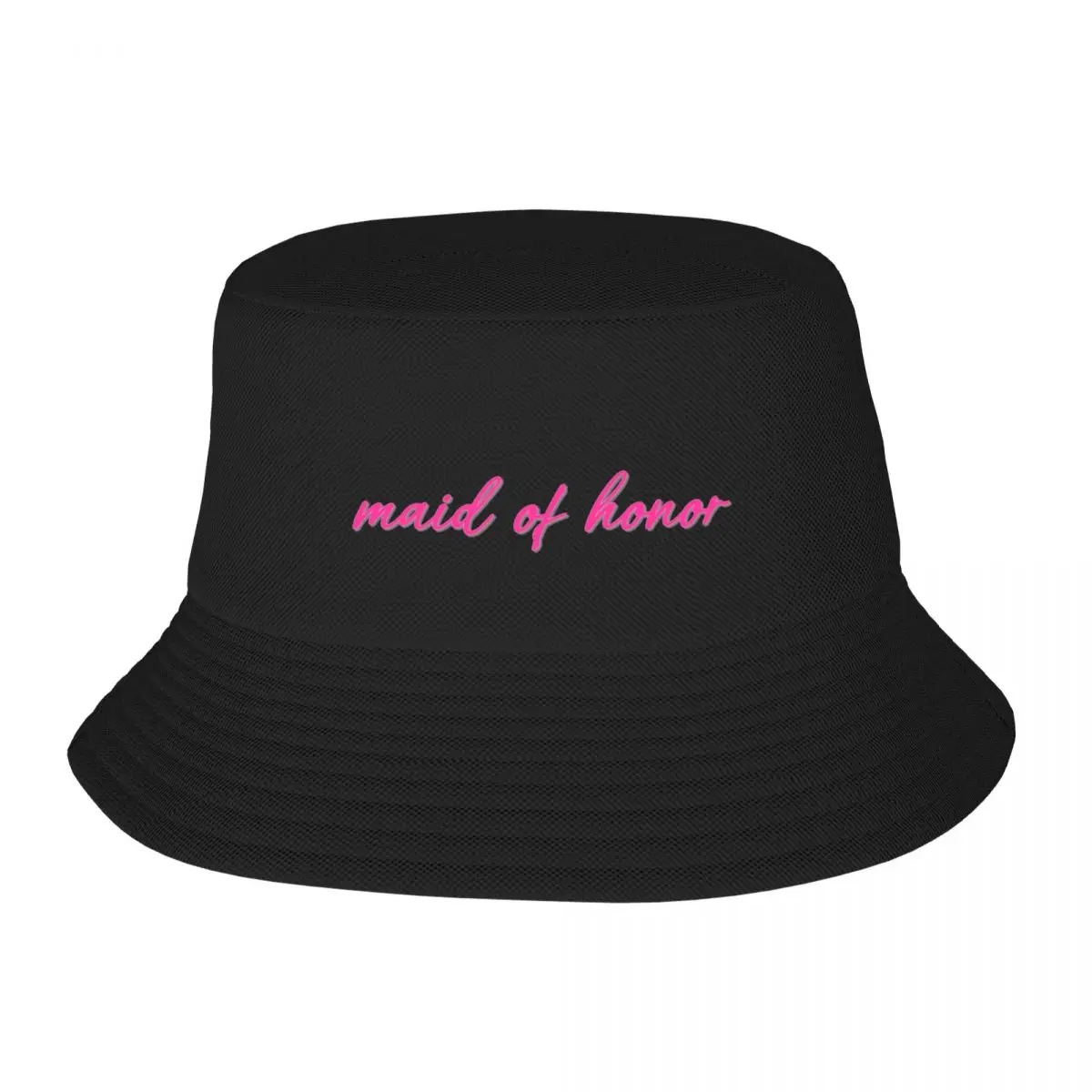 Maid of Honor Bucket Hat Trucker Hats Luxury Brand Boy Child Hat Women's