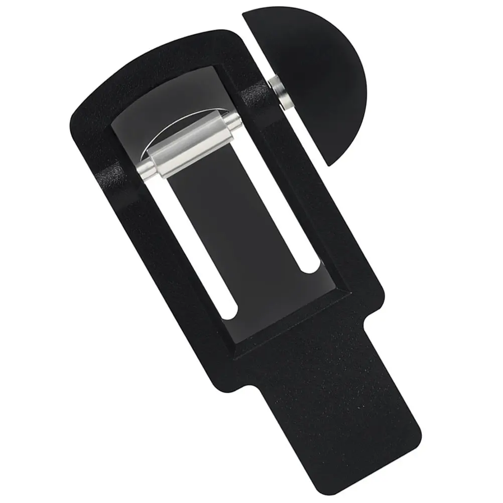 Heavy Duty Sax Reed Cutter Compact Lightweight Design Metal Plastic Material Rotary Knob Operation for Saxophone Clarinet Reed