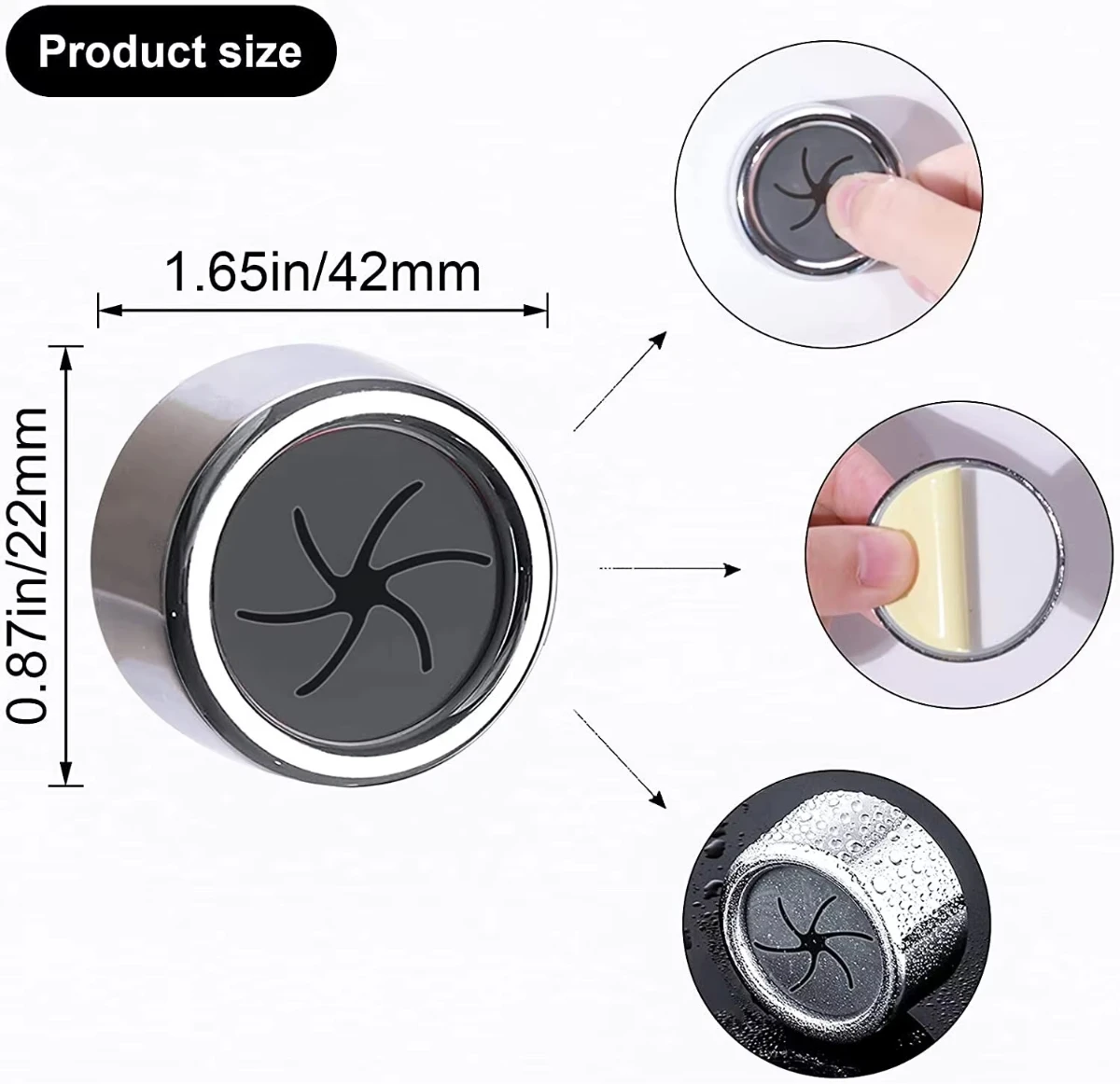 3PCS Non Punching Dishwashing Cloth Storage Clip Dishcloth Clip Kitchen Household Gloves Hook Towel Rack Hole Clip Wall Hanging view 5
