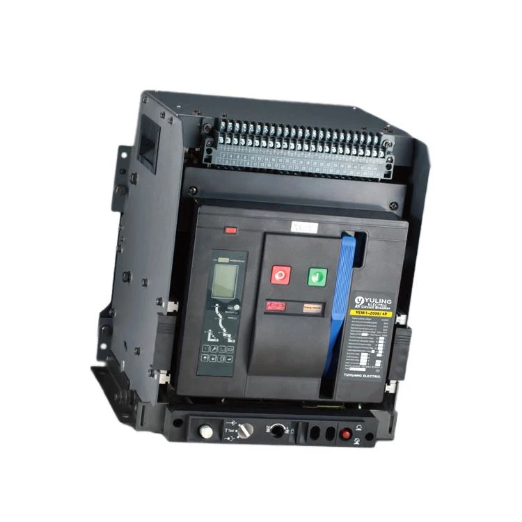 

China Manufacturer Withdrawable Three Phase 1250a 1600a 2000 Amp 3P 4 Pole ACB Circuit Breaker