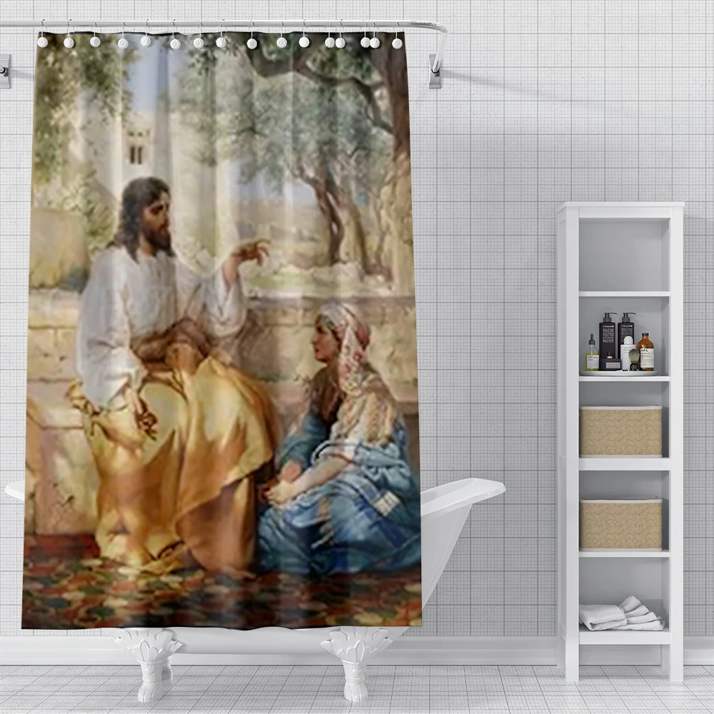 home shower curtains for bathroom Landscape animals waterproof fabric bathroom Curtains modern shower curtain 180x200 240x200