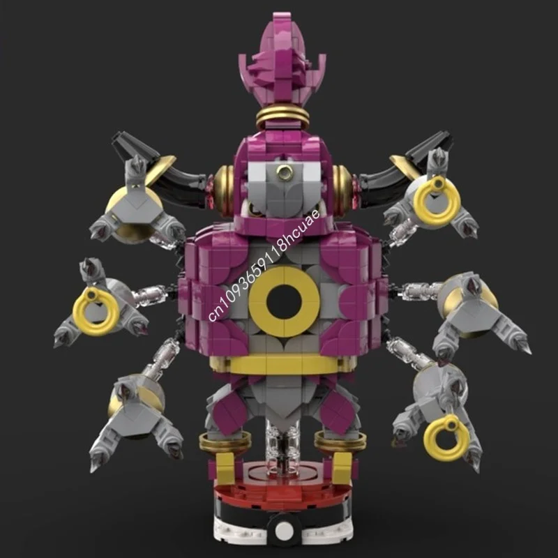 

957 шт. MOC Hoopa Unbound Brickheaded модель строительные блоки креативный рождественский подарок идея образовательные кирпичные игрушки детский день рождения