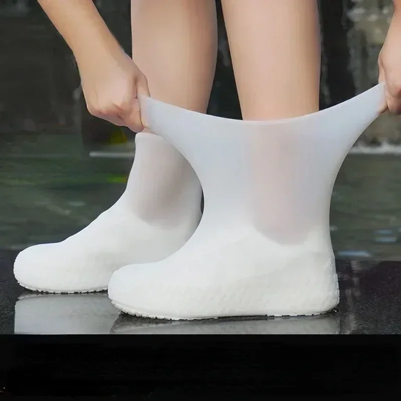 Convenient Lightweight Waterproof Shoe Covers Thickened and Wear-resistant Rainproof Shoe Covers Dropshipping Wholesale