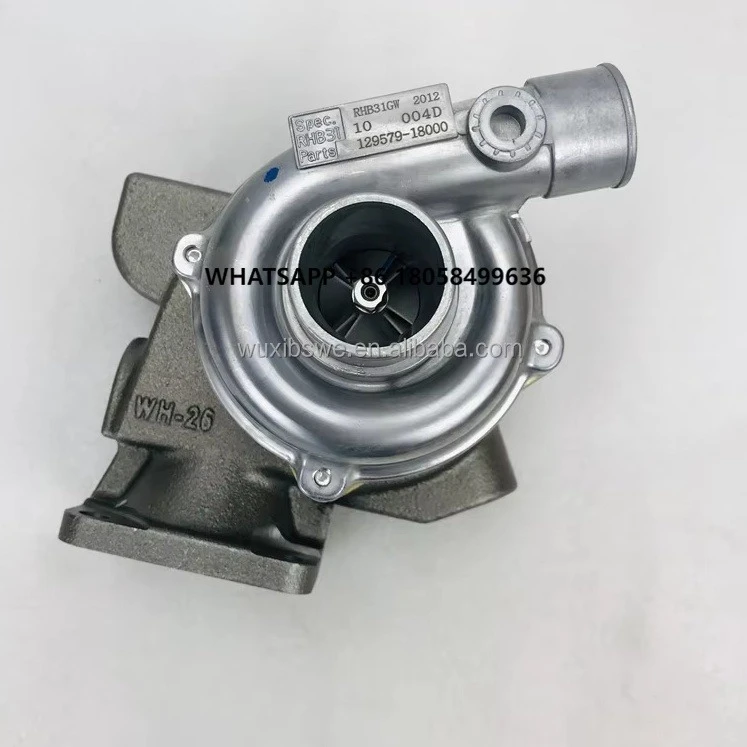 

Marine turbocharger MY69 RHB31GW VB110073 VA110073 129579-18010 12957918010 B31CND-S0073B turbo for 4JHLHTE-K2 Ship Engine