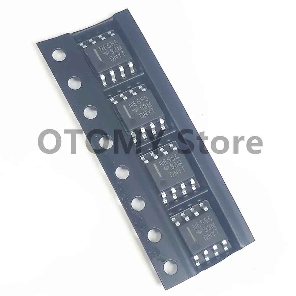 50PCS 100% NEW NE555 NE555N NE555DR 555 SOP-8 IC Chip