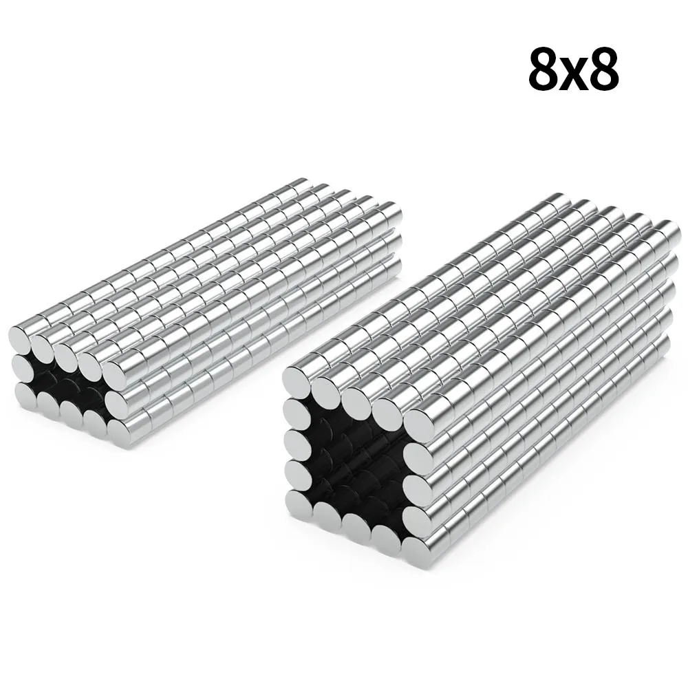 

8x8mm iman Refrigerator Magnets for DIY Office Whiteboard Fridge