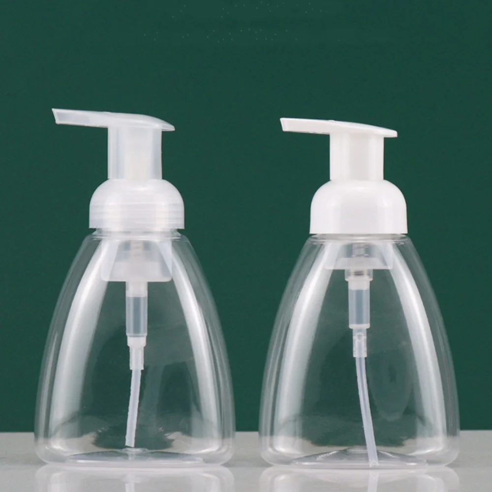 50/60/100/150/300ML Clear Foaming Bottle Liquid Soap Whipped Mousse Points Bottling Shampoo Lotion Shower Gel Foam Pump Bottles