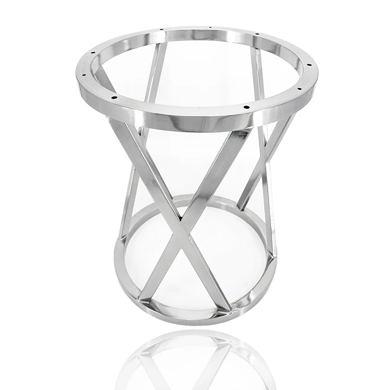 

New Design Wire Metal Frame Living Room Furniture 2 Tier Coffee Table Base Legs