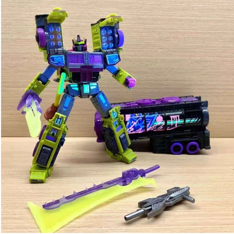 7,5 inch speelgoed Inventaris Transformer L niveau G2 Toxitron actiefiguren studio decoraties robot model Hobby collectie Gift