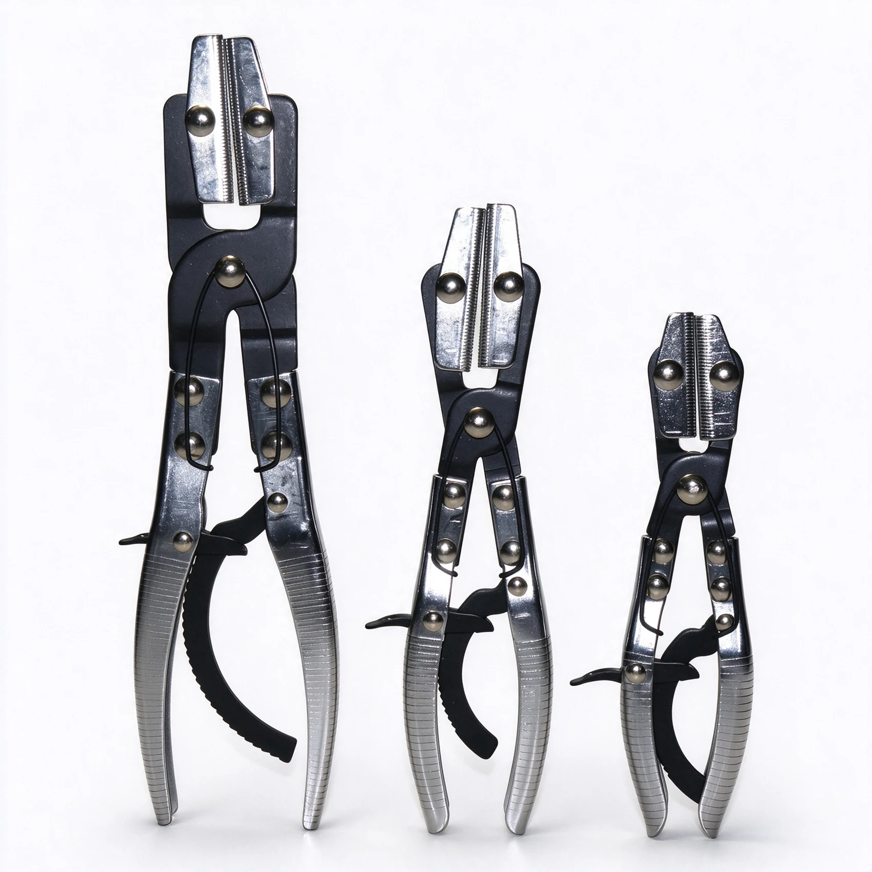 Fuel Line Pinch Off Pliers Flat Mouth Hose Sealing Clamp Car Auto Brake Oil Pipe Flow Stop Plier Auto Repair Hand Tool