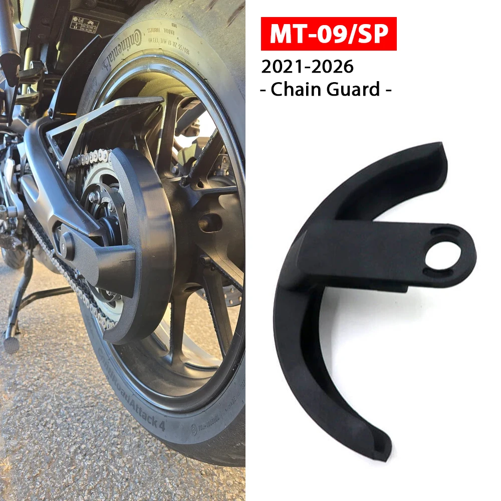 Motorcycle Anti-Splash Chain Guard Plate Protective Cover Rear Wheel Cleaning Protection For Yamaha MT-09 MT09/SP 2021-2026