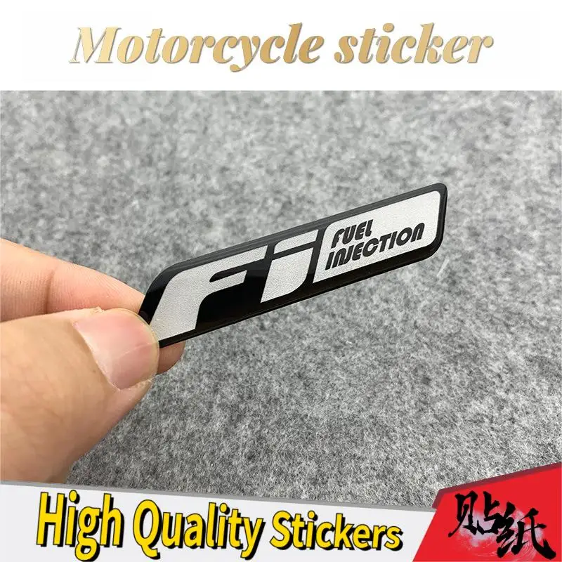 FI System Logo BLUE CORE Reflective Decal Stickers Moto Team Motorcycle Sticker For Fi FUEL INJECTION Accessoires Soft Rubber