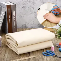 Muslin Fabric/Textile Unbleached - Draping Fabric - Natural 5/10 M Medium Weight 100% Cotton 63in. Wide Natural Unbleached