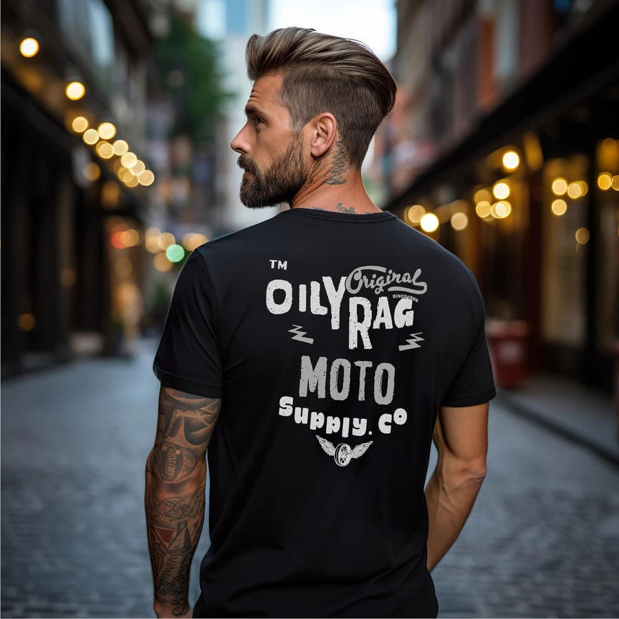 

2025 Summer Luxury Brand Graphic Printed T-shirt Men's and Women's Casual Short-sleeved Round Neck Cotton T-shirt Motorcycle