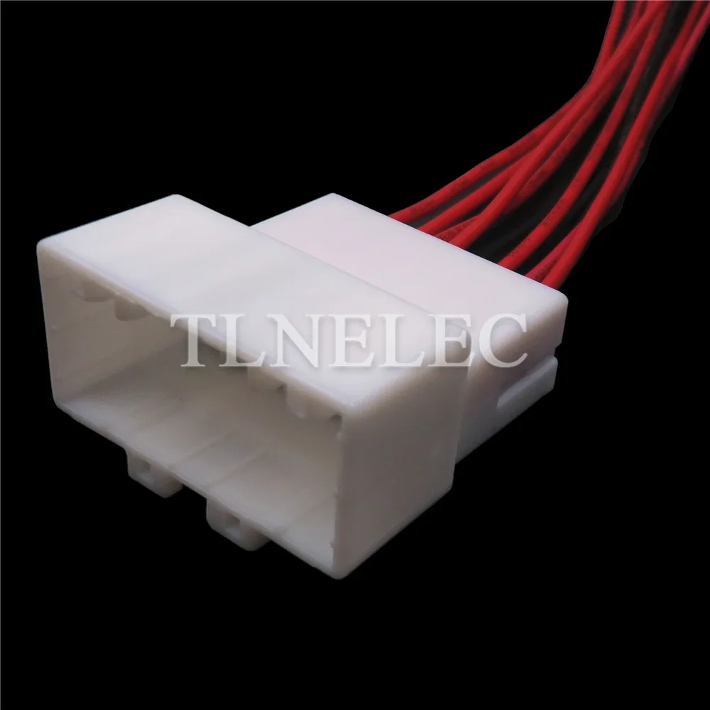 14 Pin Way Automobile Wire Harness Connector with Wires Car Unsealed Socket Auto Male Female Plugs 936199-1 936209-1