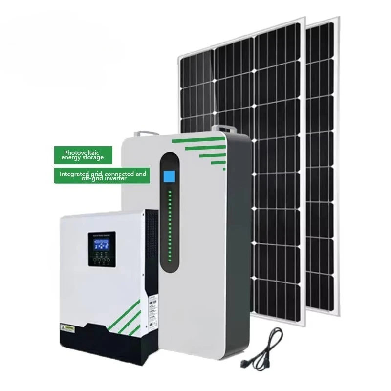 Complete home solar system 40KWh 60KWh 80KWh  lithium battery energy storage wind/solar hybrid energy system