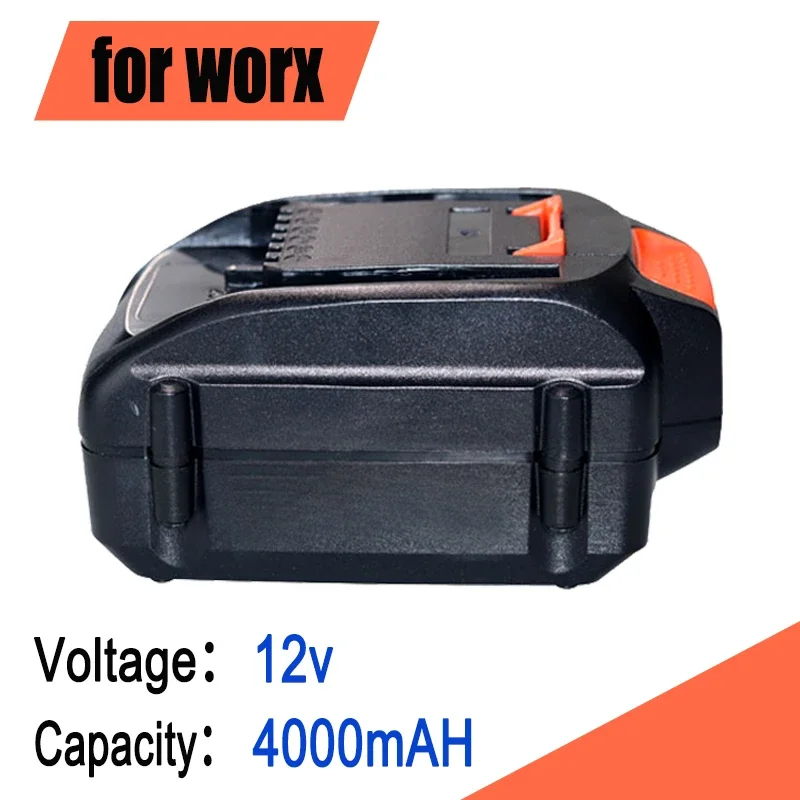 

For WORX 20V 4000mAH Lithium-Ion Large-Capacity Rechargeable Replacement Power Tool Battery