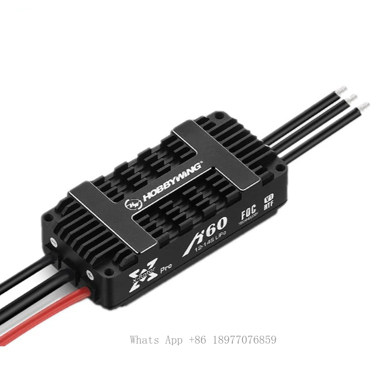 Hobbywing XRotor Pro 60A 14S BLDC/FOC VTOL H60 2in1High Voltage ESC Speed Controller Brushless Agriculture Plant