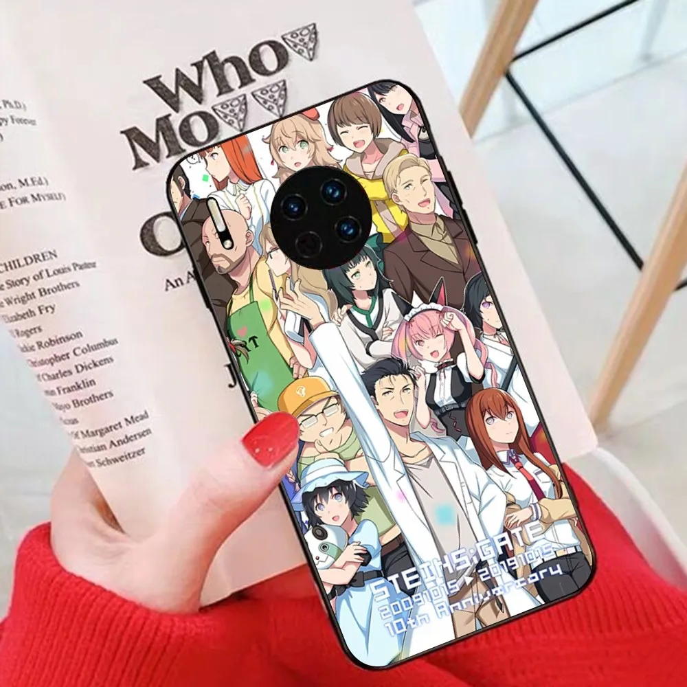 Steins Gate Phone Case For Huawei Mate 10 20 30 40 50 lite pro Nova 3 3i 5 6 SE 7 pro 7SE