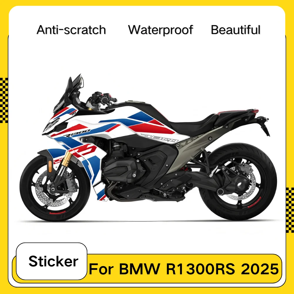 R1300RS 2025 PVC Sticker Kit Waterproof Anti-Scratch Motorcycle Decal Easy Install Personalized Body Protection for BMW R1300RS