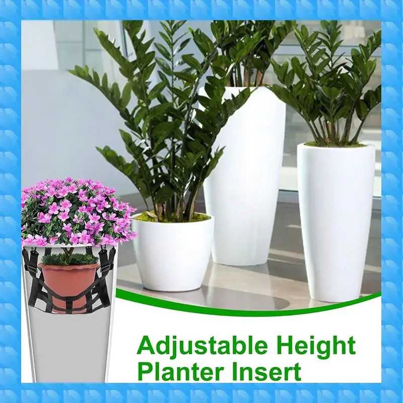 ETRT Tall Column Plant Riser Fill Bottom Of Tall Flower Pots For Tall Square Round Taper Planter