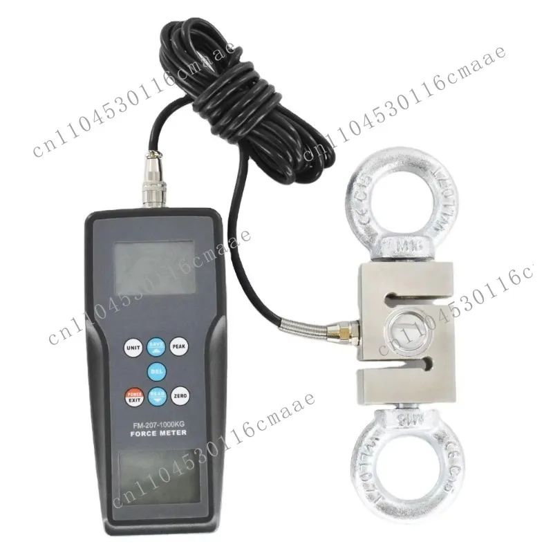 FM-207-200K, 500K, 1000K force counting digital push-pull force tester 9800N, 1000kgf, 2200Lbf tension meter