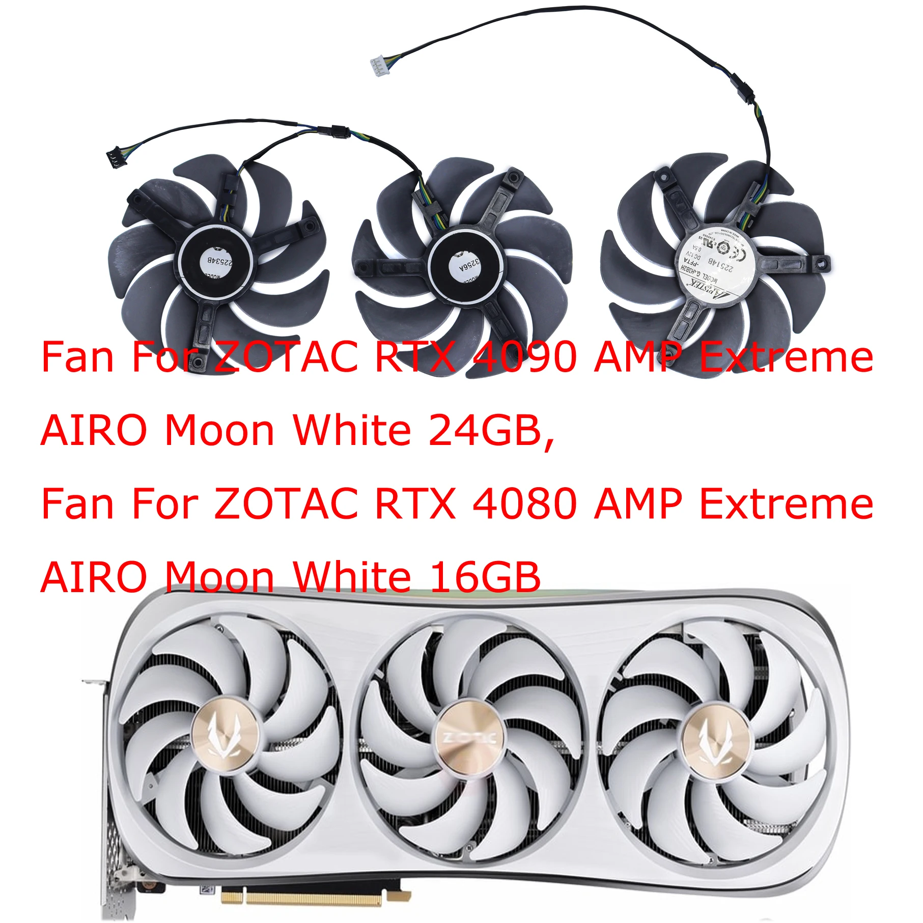 Graphics Card Cooler Video Fan - огляд і ціна Rtx 4090 24Gb Video Card