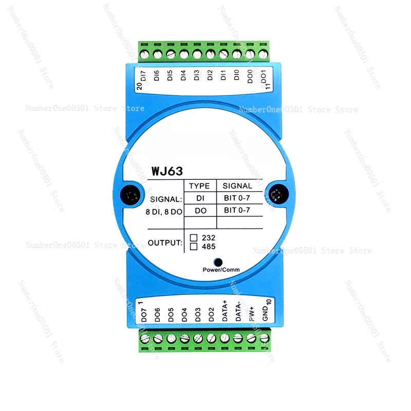 Counter Proximity Switch Pulse Counting Signal to RS-485/232 Acquisition Module Counting Module Wj63