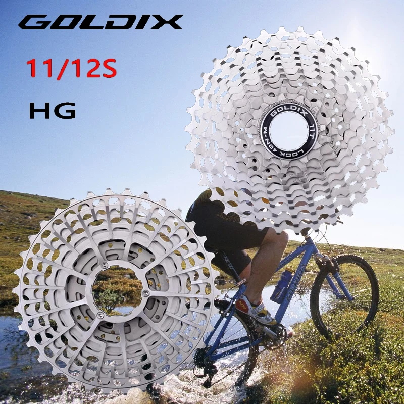 

Сверхлегкий шоссейный велосипед GOLDIX, 11-12 скоростей, система свободного хода, 28 т/32 т/34 т/36 т, полый маховик с ЧПУ, аксессуар для велосипедного велосипеда