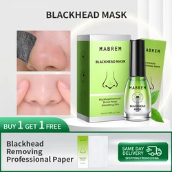 MABREM Blackhead Remover Face Nose Mask Pore Strip Black Mask Peeling Acne Treatment Deep Cleansing Mask Oil Control Skin Care