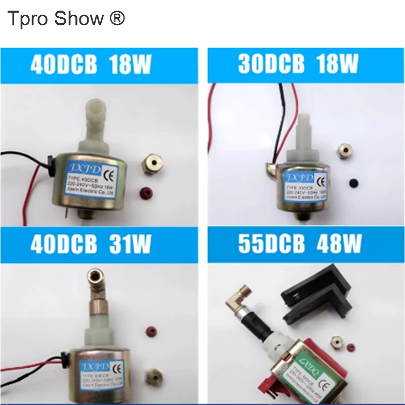 Imagem -05 - Fog Smoke Machine Oil Pump Substituição da Bomba de Água Stage Effect Machine Acessórios Haze Snow Pump 31w 30dcb 18w 110v 220v