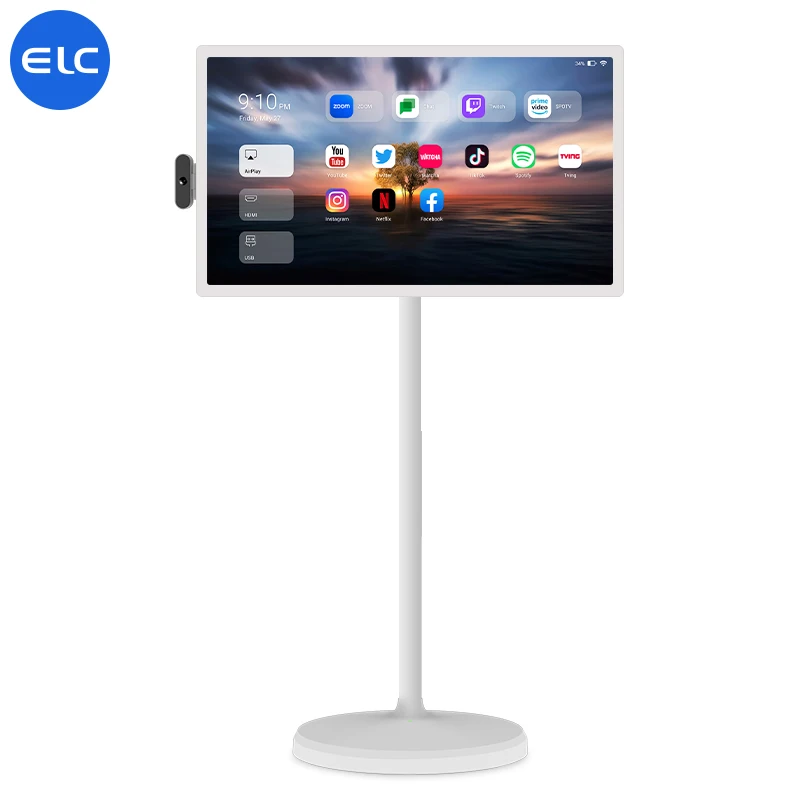 Baru 24 Inci Layar Pintar Portabel Sistem POS Octa Core Android 13 WIFI 8 + 128GB RK3588S2 Tampilan Rumah Pintar Tablet Android