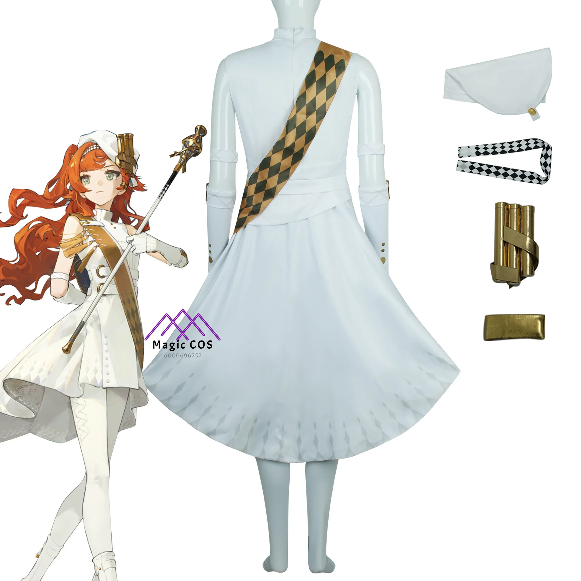 عكس: 1999 السوناتة زي المرأة ثوب ومجموعة الكسوة مجموعة كاملة عالية الجودة أنيمي الملابس لبدلة حفلة الهالوين