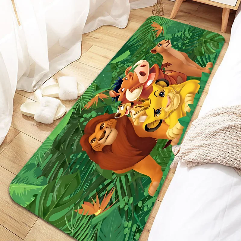 

Disney Cartoon The Lion King Door Mat Entrance Non-slip Doormat Washable Kitchen Carpet Living Room Hallway Rugs Bathroom Bath