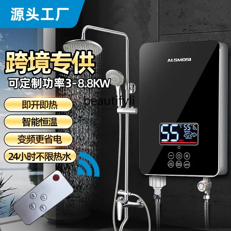 سخان مياه كهربي فوري zE110V، صالون شعر منزلي صغير، تسخين سريع، حمام دش، درجة حرارة ثابتة