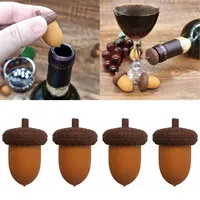 Wine Cork Drinkware Home Silicone Plug Bar Accessories Pinecone Kegland Household Red Wine Hat Chestnut Shape Silica Gel Barware