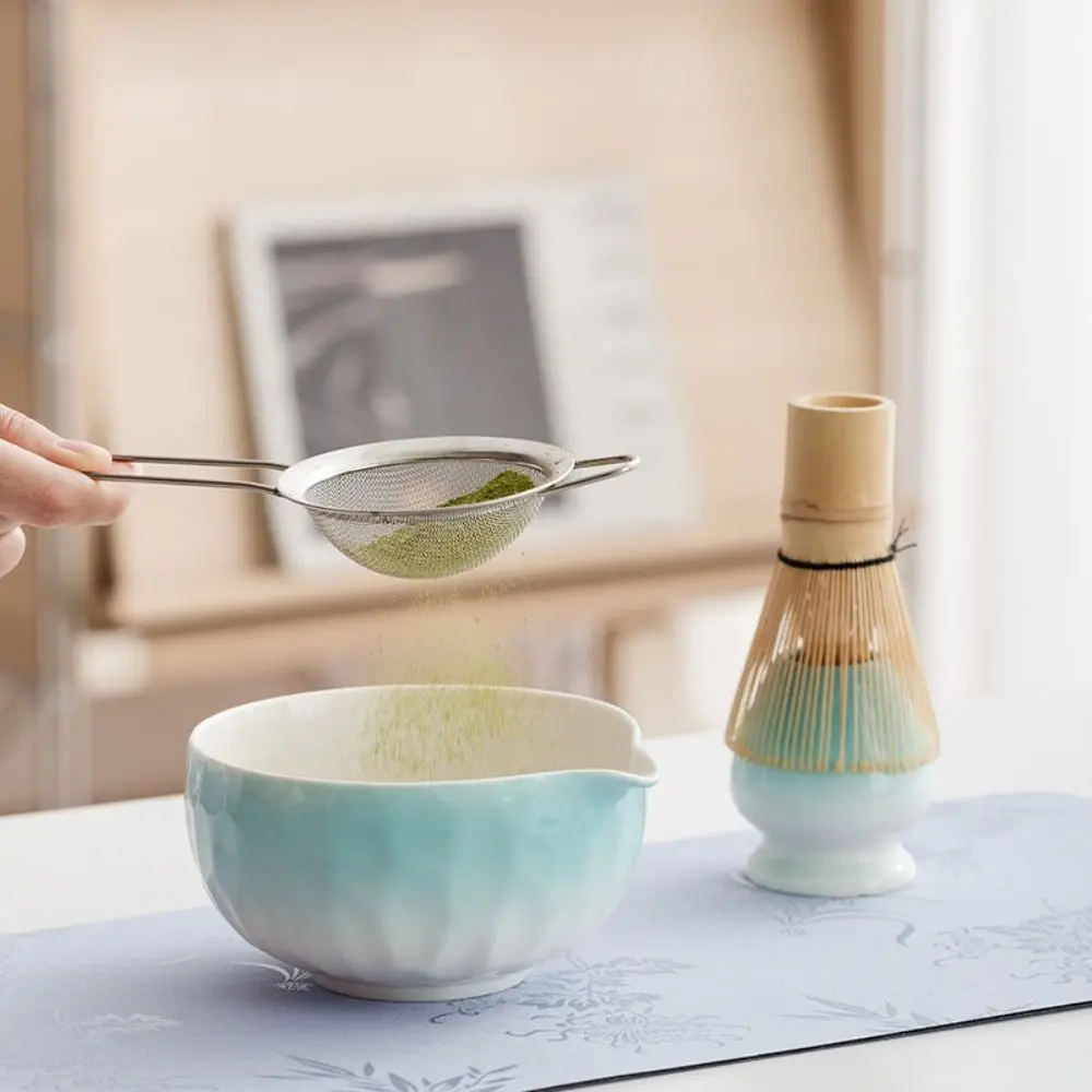 

Traditional Ceramic Matcha Bowl Large Capacity Japanese Matcha Brewing Cup Safe Heat-Resistant Tea Making Tools Tea Accessories
