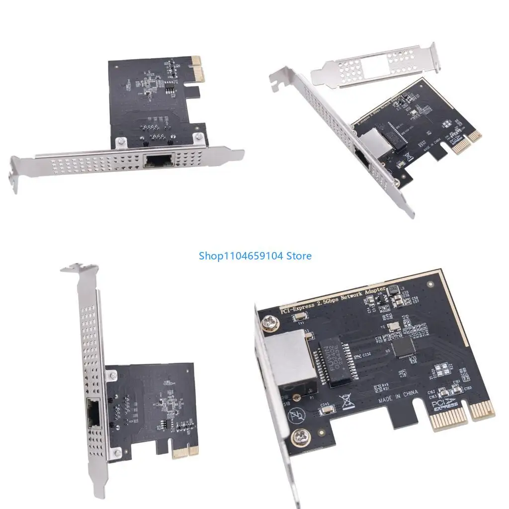 highly speed PCIExpress Networking Adapters RJ45 Metal Housing 10/100/1000Mbps