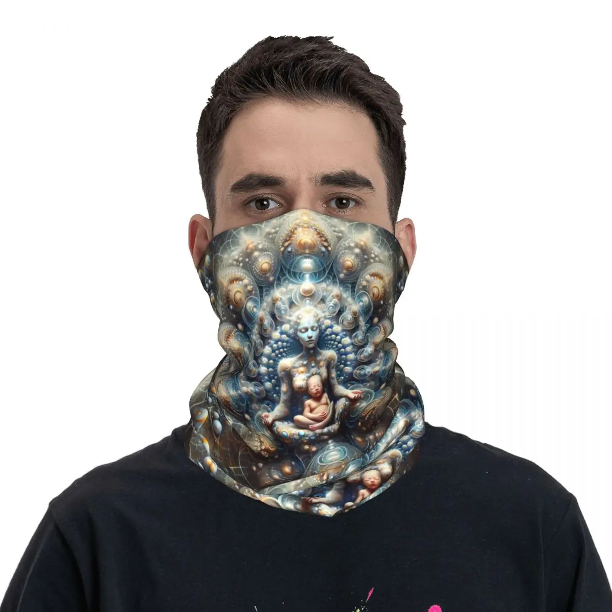 New Life Scarf Neckerchief Neck Face Mask Polyester