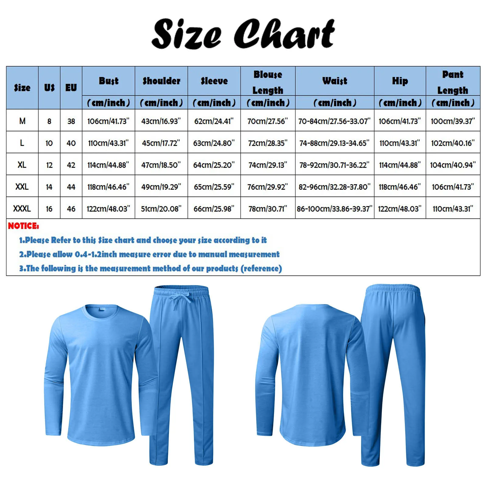 Solid Color Men\'s 2 Piece Set Spring Autumn Long Sleeve O-Neck T-Shirts+Long Pant Sets Male Plus Size Sport Casual Trouser Suits