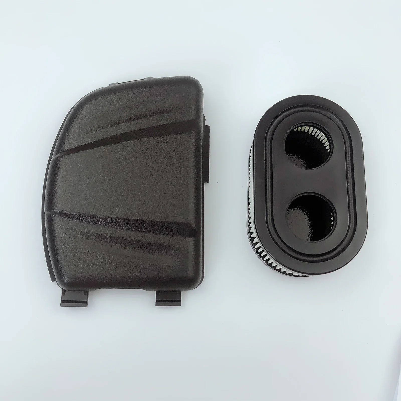 

1 Set Black Lawn Mower Air Filter and Filter Cover Set for Briggs & Stratton #798452 595658 Chainsaw Garden Tools Accessories