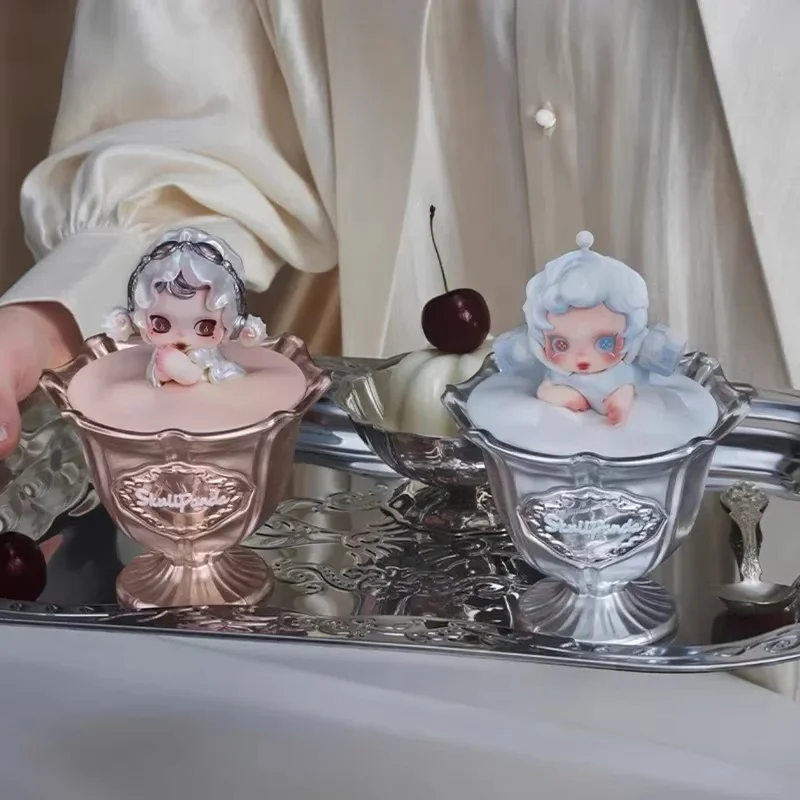 حقيقية البوب مارت جديد Skullpanda عيد يبدأ سلسلة شمعة معطرة صندوق أعمى غرفة الديكور هدايا عيد الميلاد المميزة #2