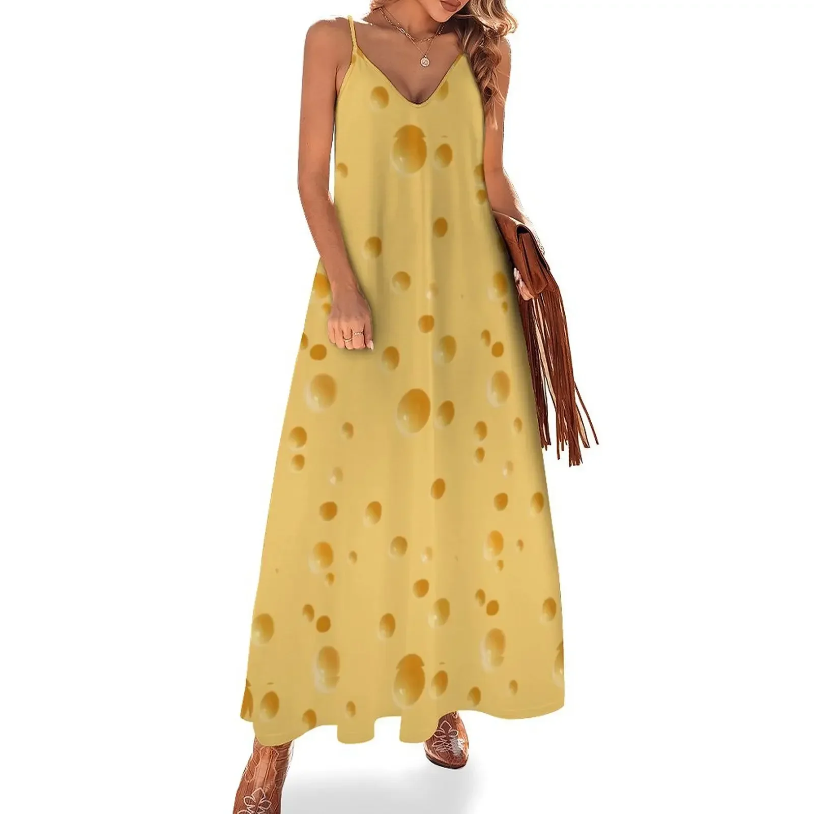 

Cheese Sleeveless Dress party dresses woman ladies dresses for special occasions Dress