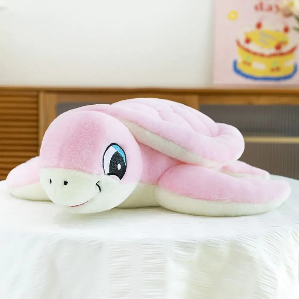 

Novelty Fluffy Sea Tortoise Plush Toys Soft Collection Animal Sea Turtle Pillow Cartoon Cute Turtle Animal Doll Children Gift