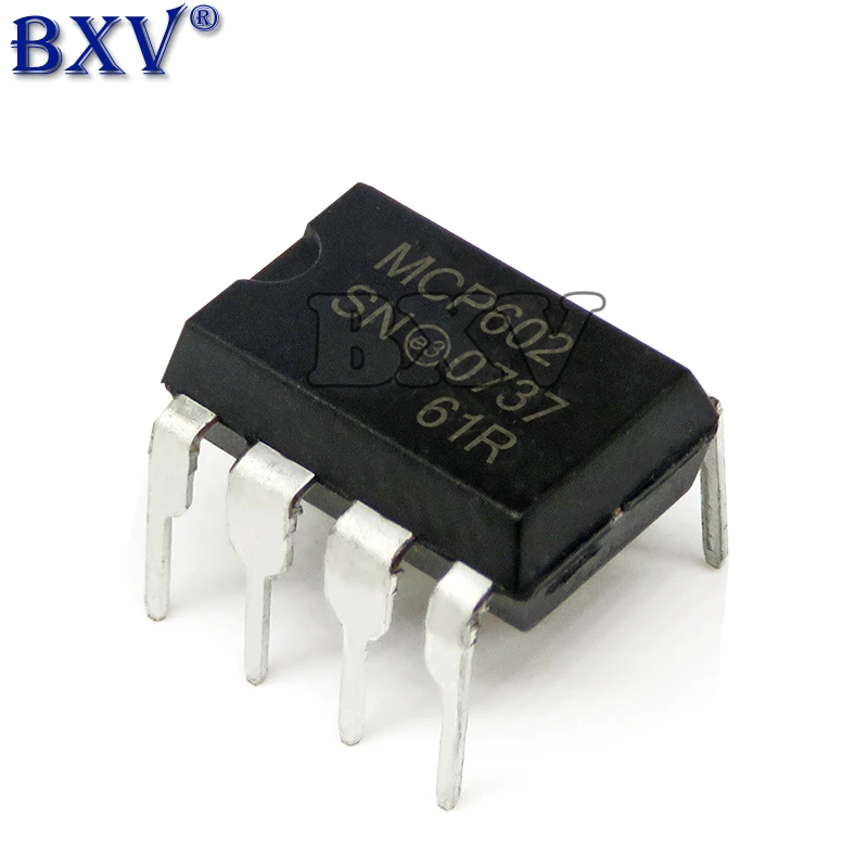 5PCS MCP602-I/P DIP8  MCP6002-I/P MCP6004-I/P MCP601-I/P MCP602 DIP IC Chipset BXV