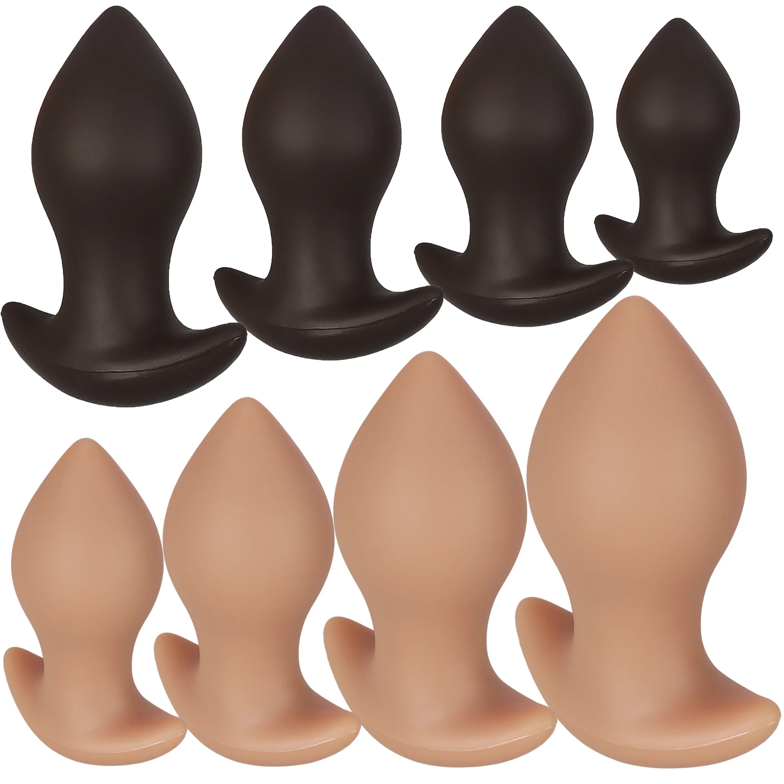 New Huge Buttplug Anal Beads Soft Anal Plugs Anus Balls Ass Dilator Prostate Massage Anal Training Butt Plug Analplug Anal Dildo