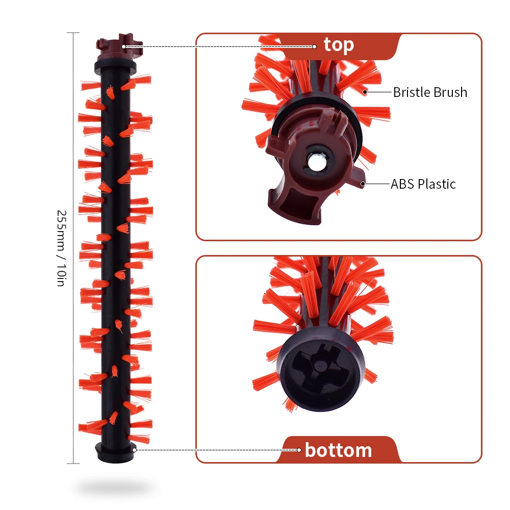 Roller Brush Hepa Filter For Bissell Crosswave 1785 Series 17132 17852 17853 1866 1868 1926 2306 Robot Vacuum Cleaner Spare Part