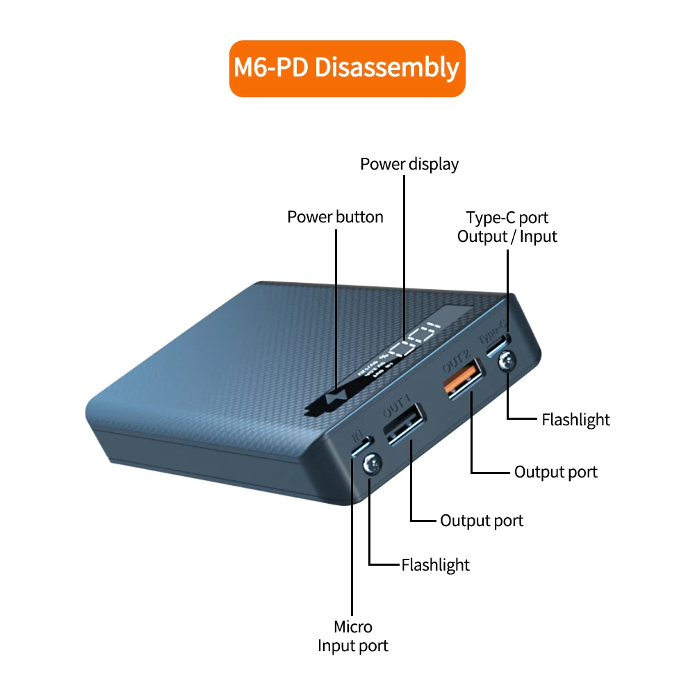 DIY Shell Dual USB Handy Ladegerät 18650 Batterie Lagerung Box mit Taschenlampe 8*18650 Batterie Halter Power Bank fall