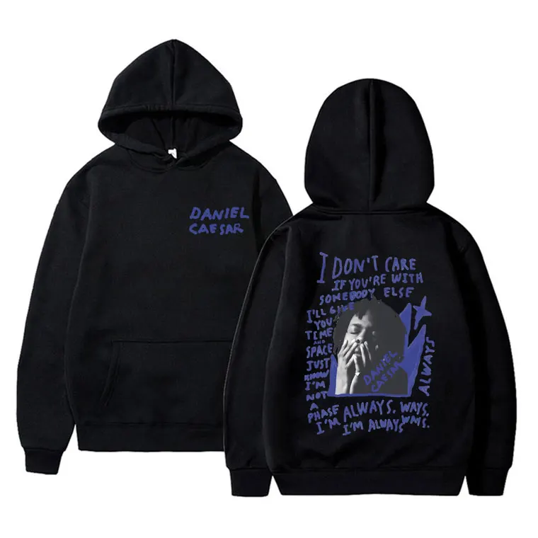 

Singer Daniel Caesar Never Enough Always Hoodie Men Fashion Hip Hop Hooded Sweatshirt Unisex Casual Oversized Pullover Hoodies