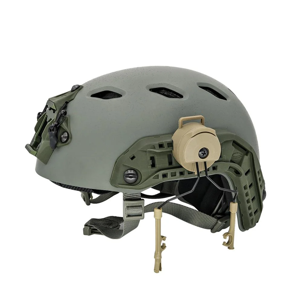 Tactical COMTAC I II III IV polowanie redukcja szumów strzelanie zestaw słuchawkowy wojskowy Adapter ARC kask Rail OPS-CORE wspornik